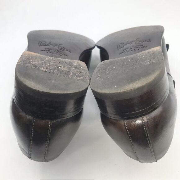 Paul Evans The Pointier Italian Leather Handcrafted Double Monk Strap Shoes - Picture 13 of 16